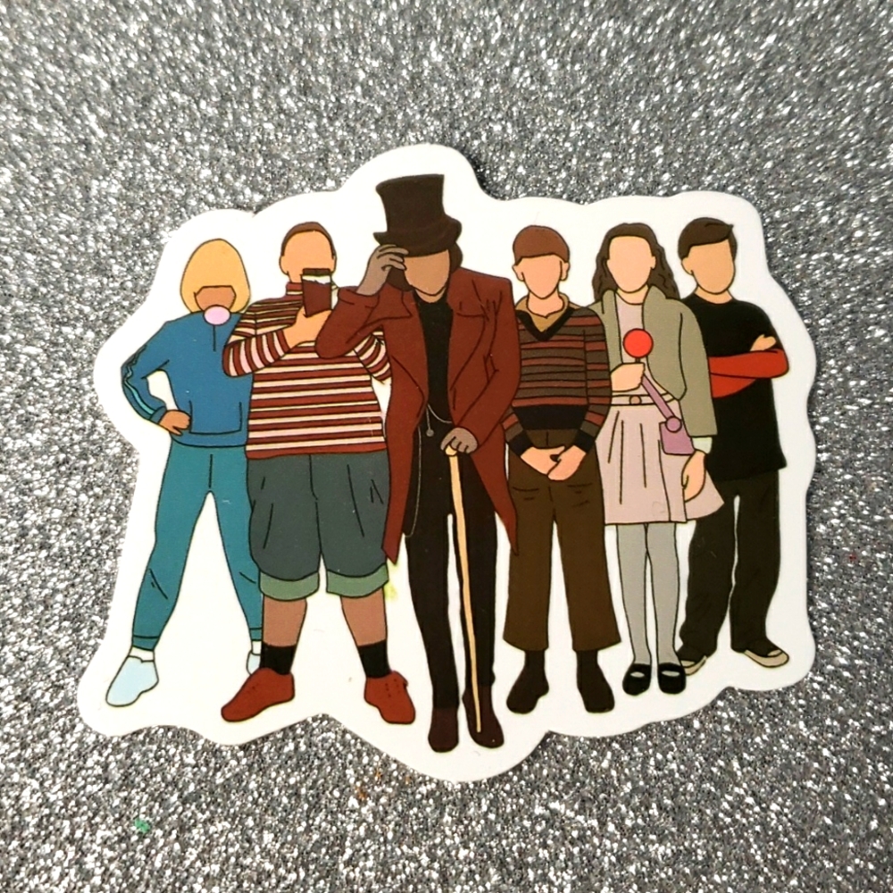 10/$10 Wonka Movie Waterproof Sticker